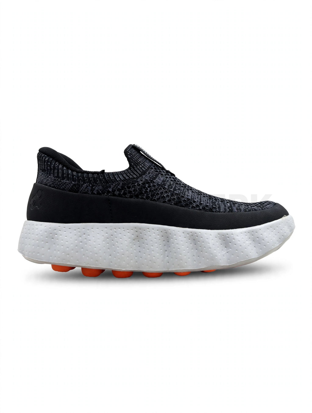 Looks Sock Knit Wavy Runner Black