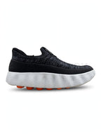 Looks Sock Knit Wavy Runner Black