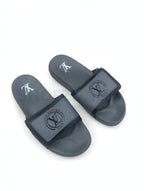 Black White LV Slide