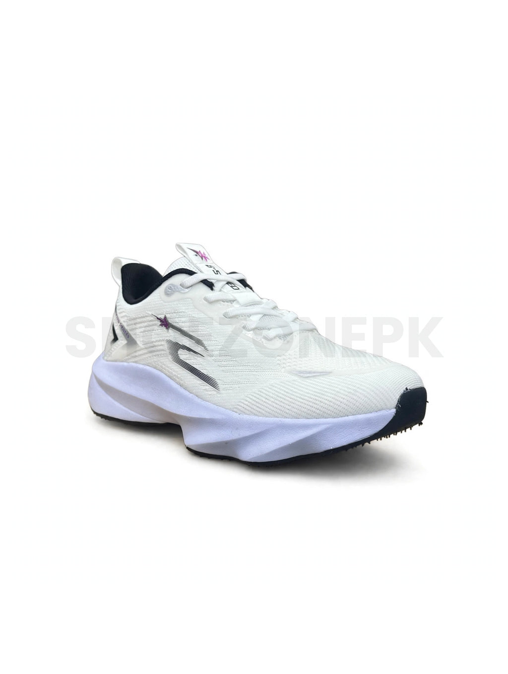 Speed Sports Lightweight Runner - All White Black