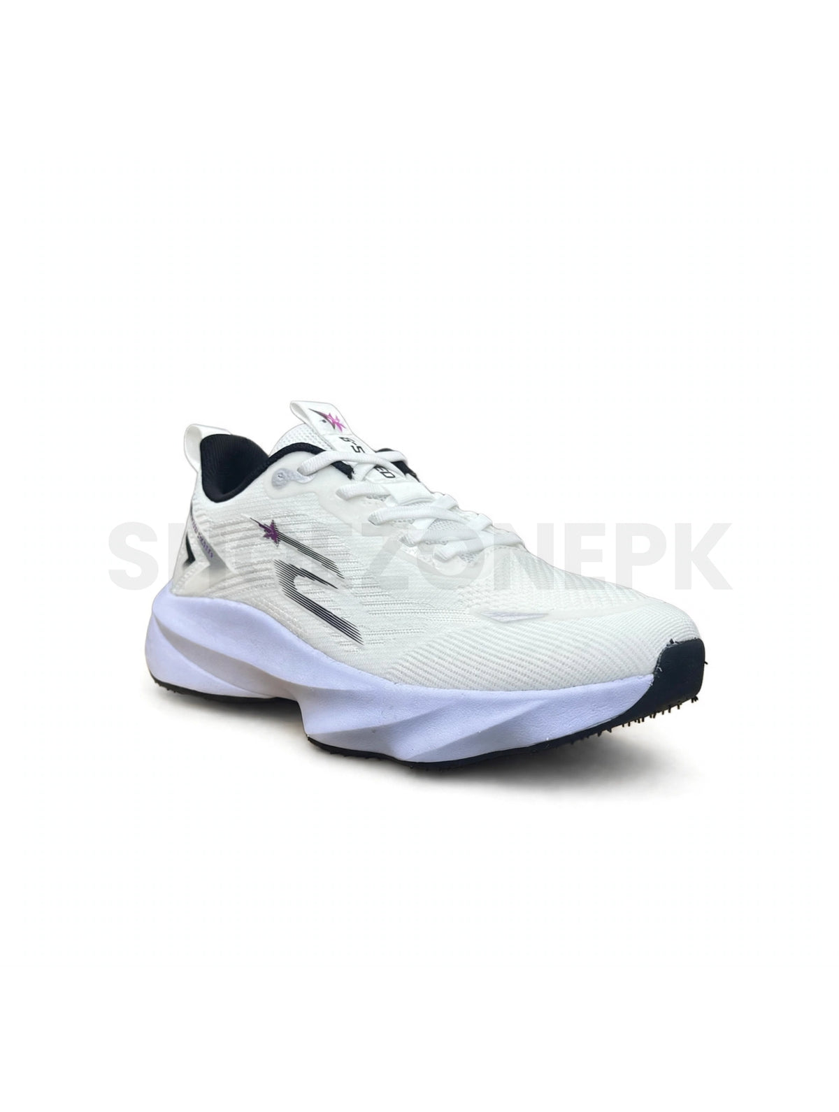 Speed Sports Lightweight Runner - All White Black