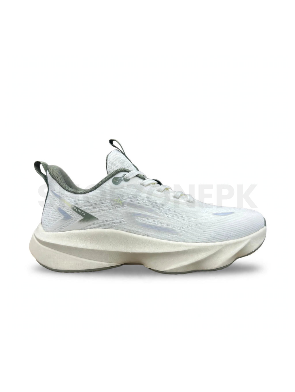 Speed Sports Lightweight Runner - Off White Sage Green