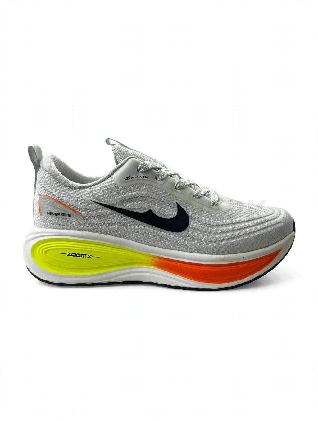 NK ZoomX Light Grey Neon