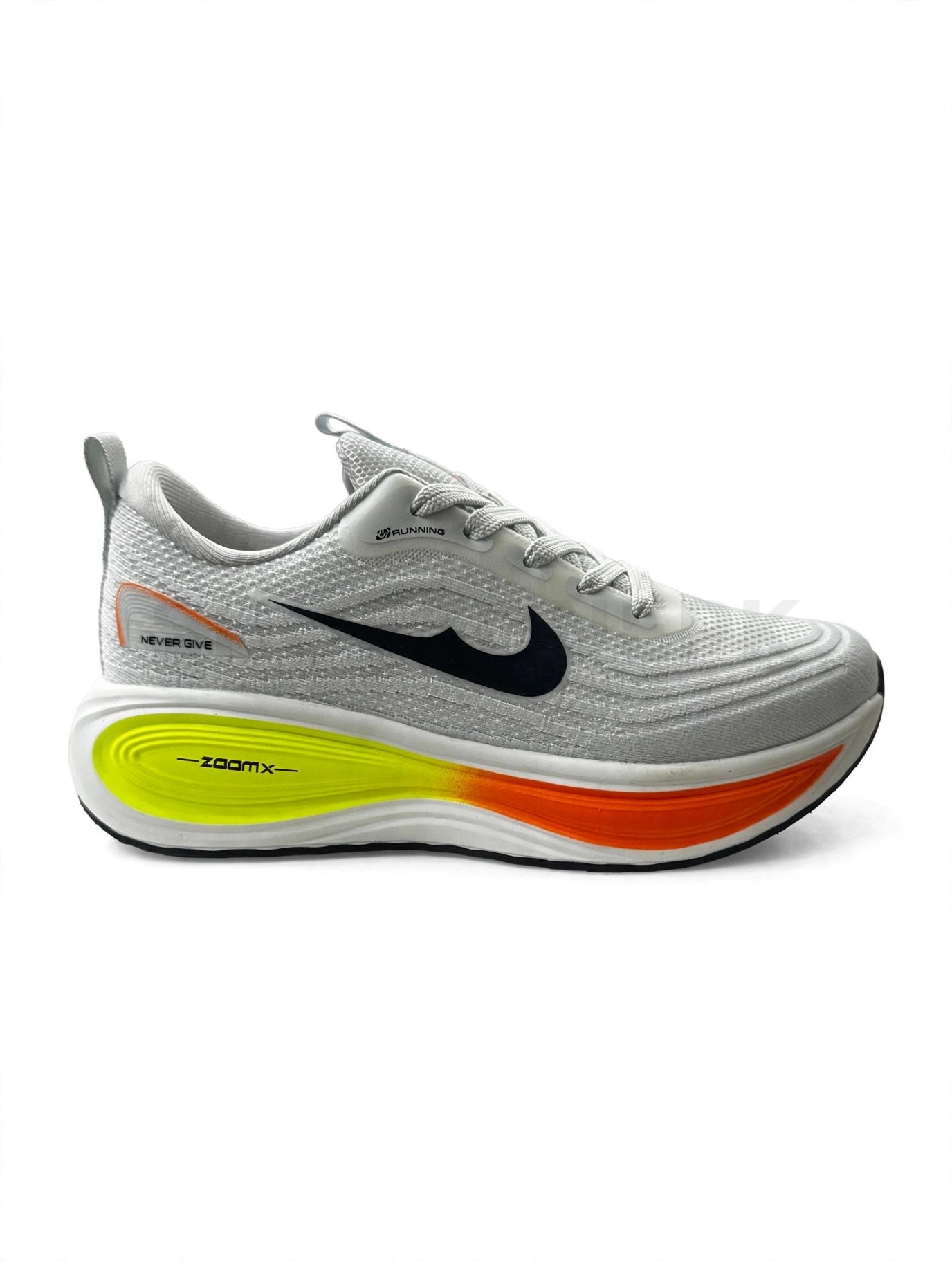 NK ZoomX Light Grey Neon