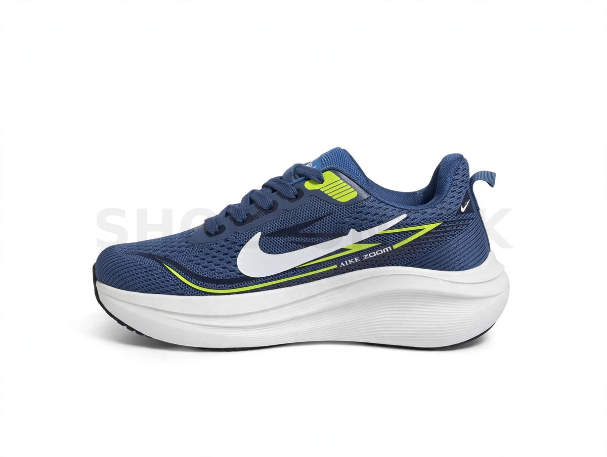 NK AIKE Zoom Blue White Green