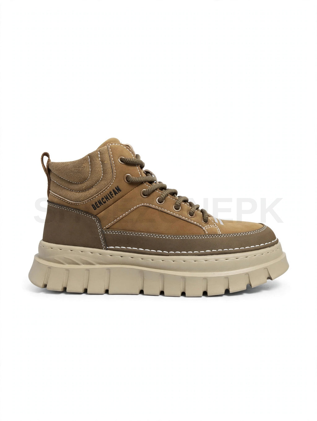 High Ankle Boots Brown