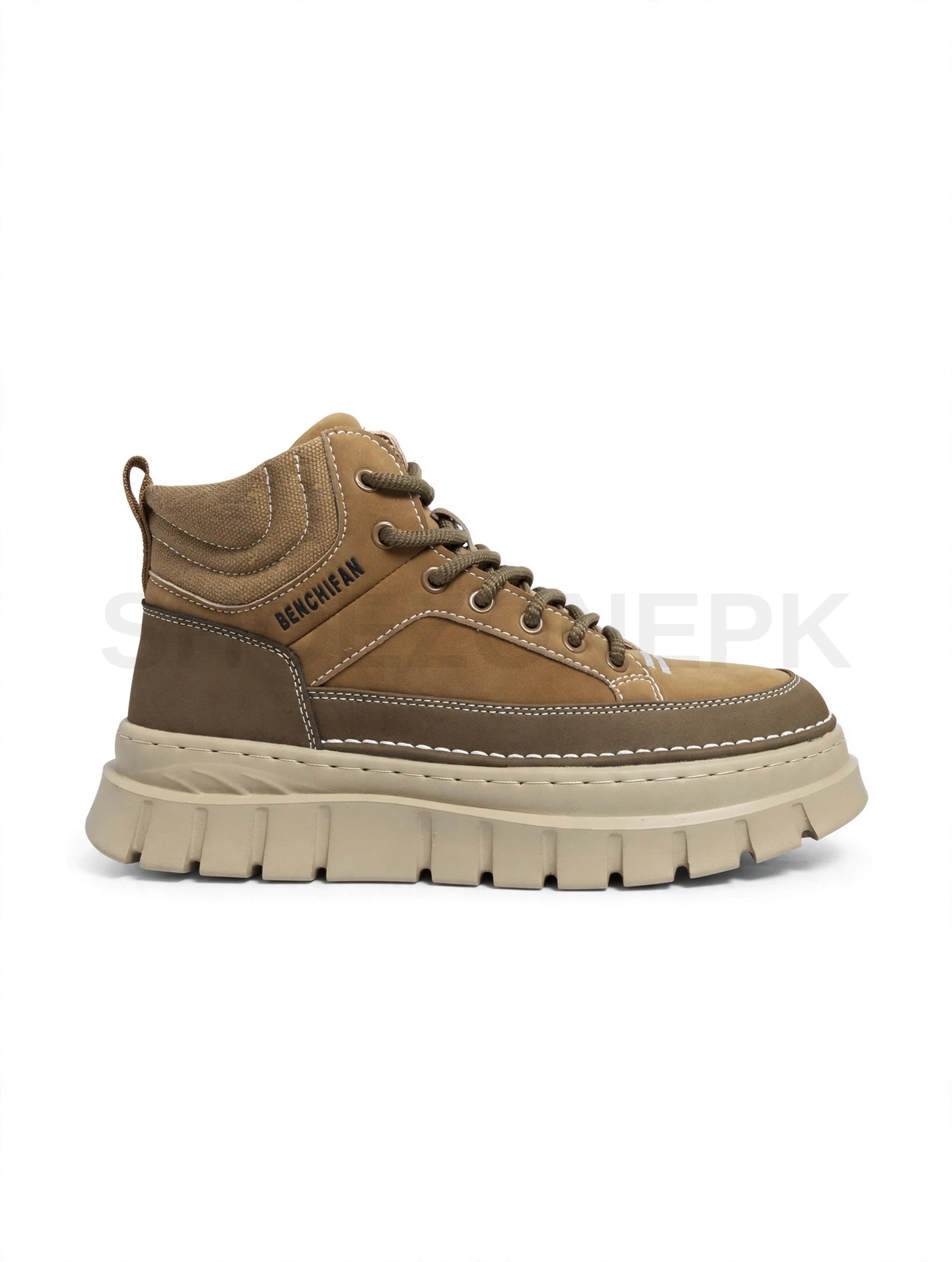 High Ankle Boots Brown