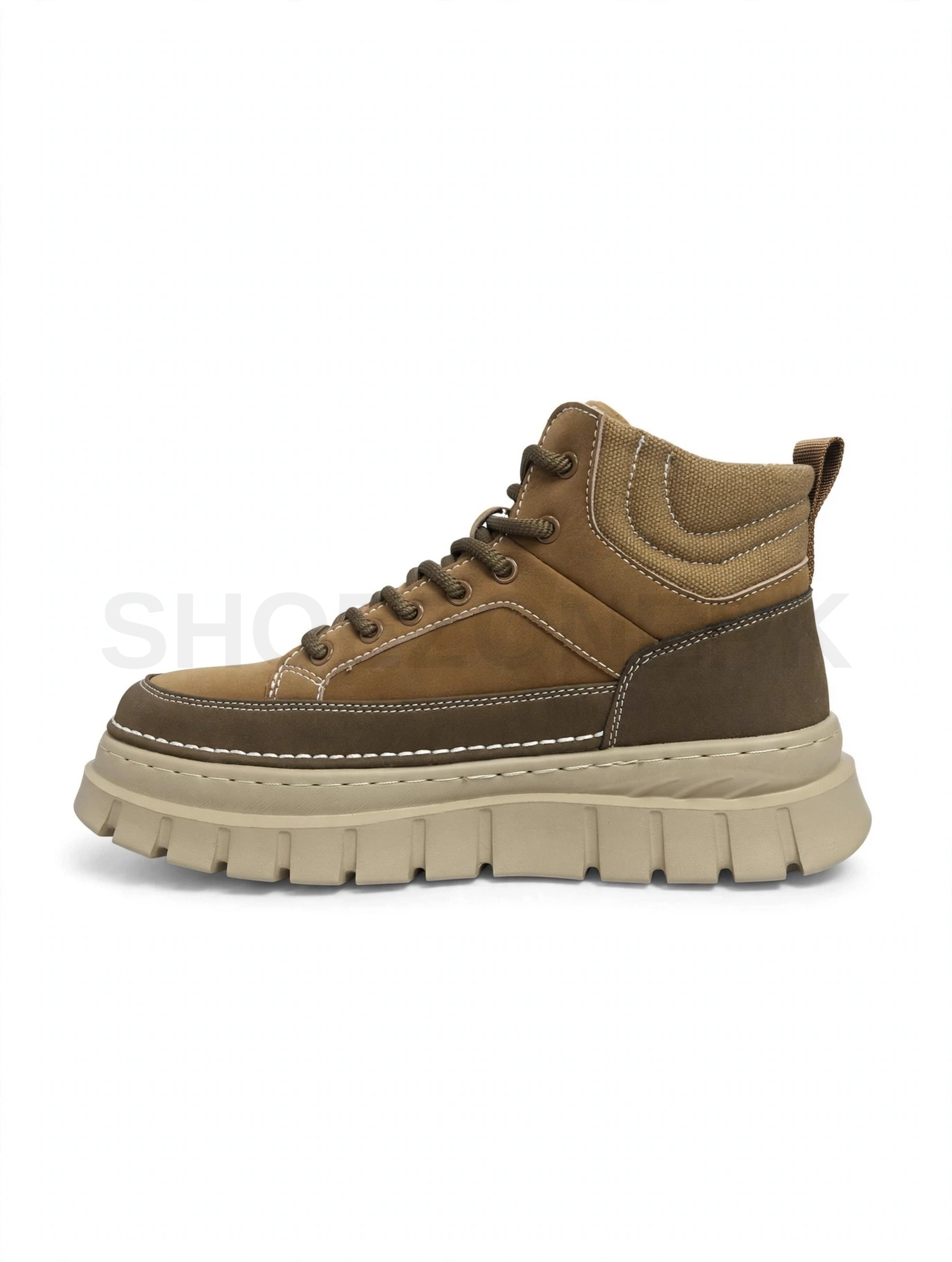 High Ankle Boots Brown