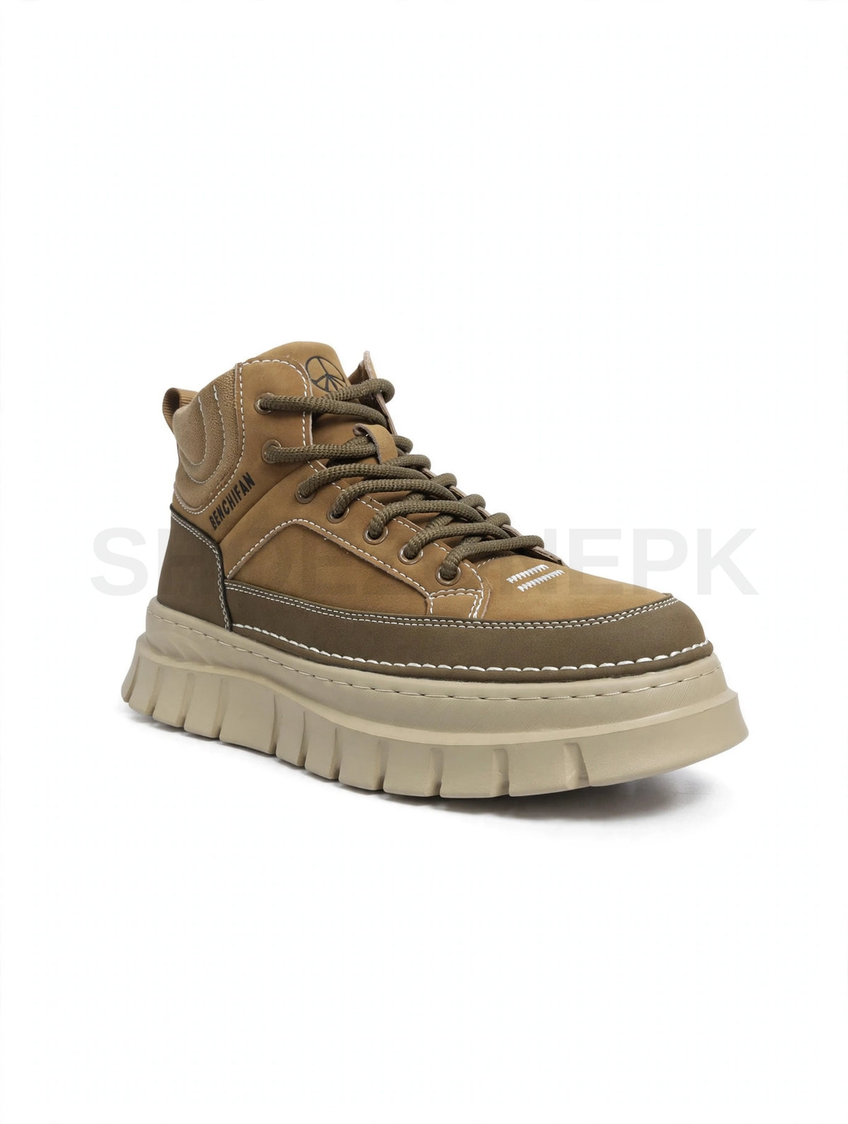High Ankle Boots Brown