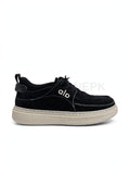 Casual Moccasin Black x Cream Sole