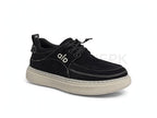 Casual Moccasin Black x Cream Sole