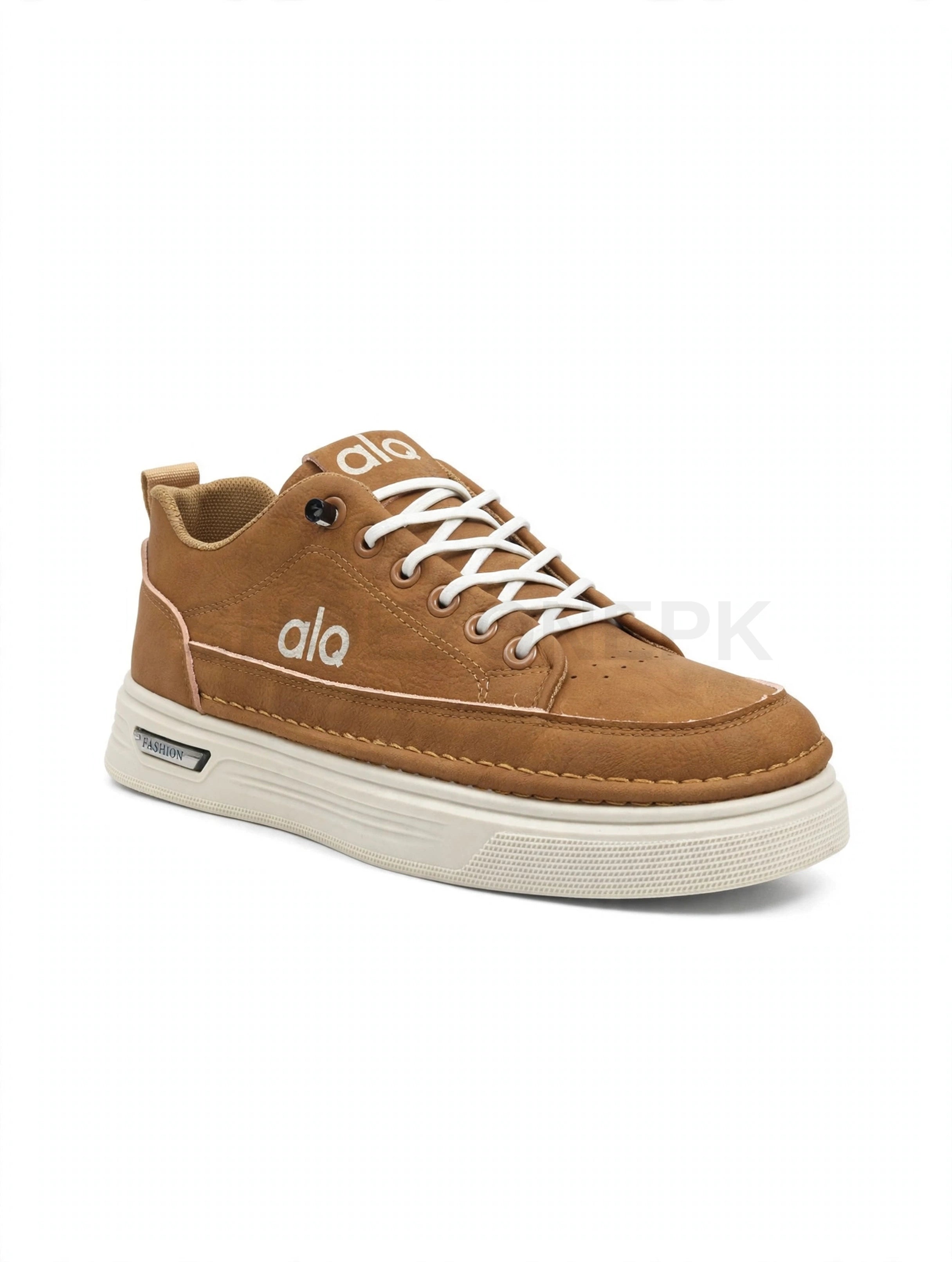 ALQ Casual Sneaker Camel x White