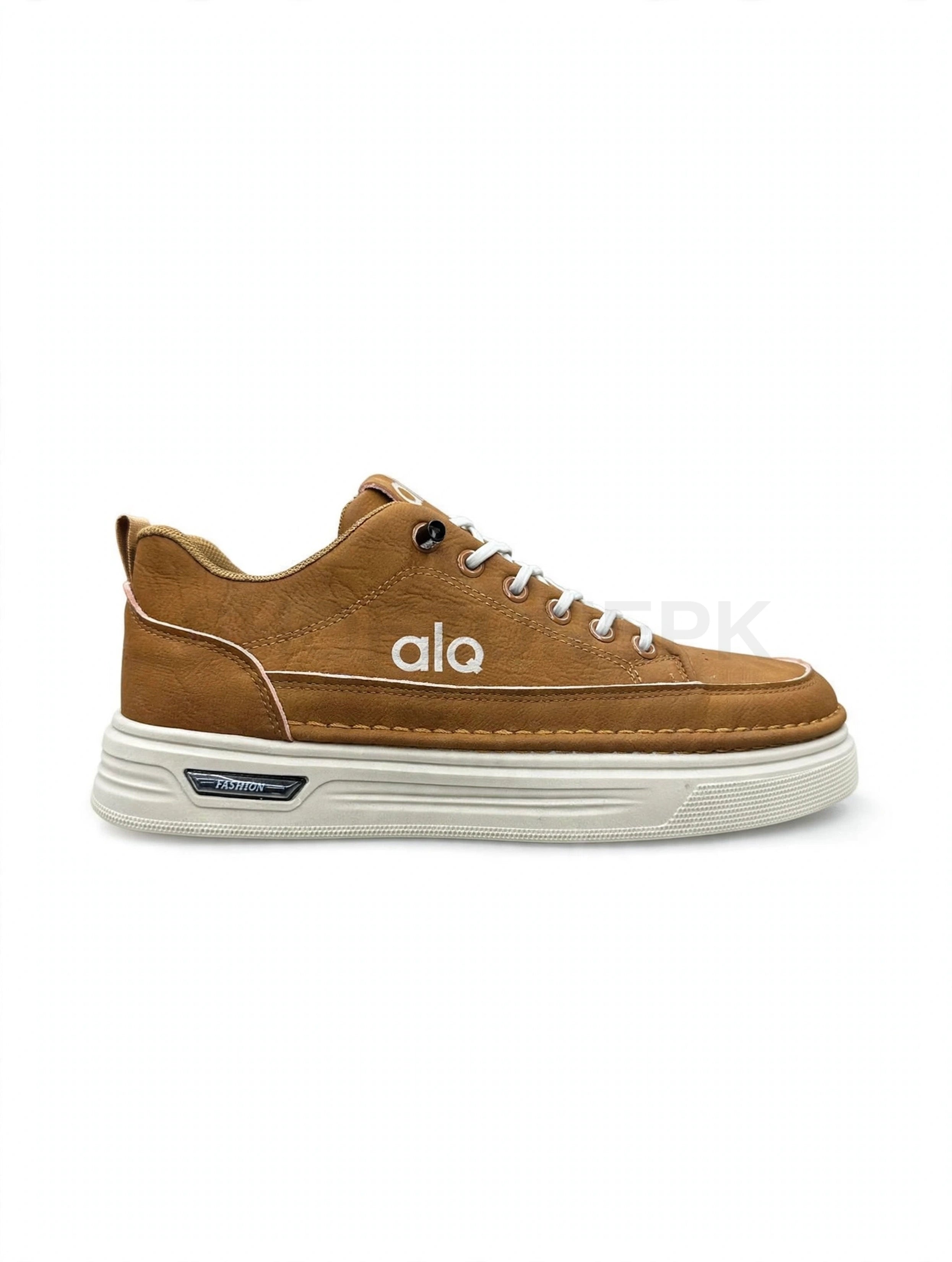 ALQ Casual Sneaker Camel x White