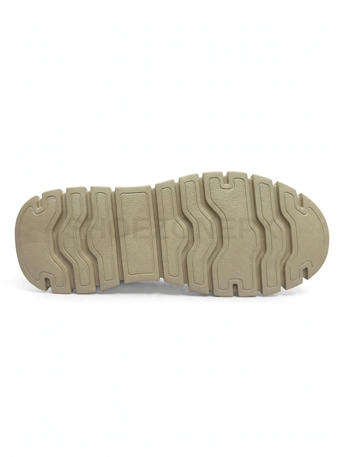High Ankle Boots Black x Beige Sole