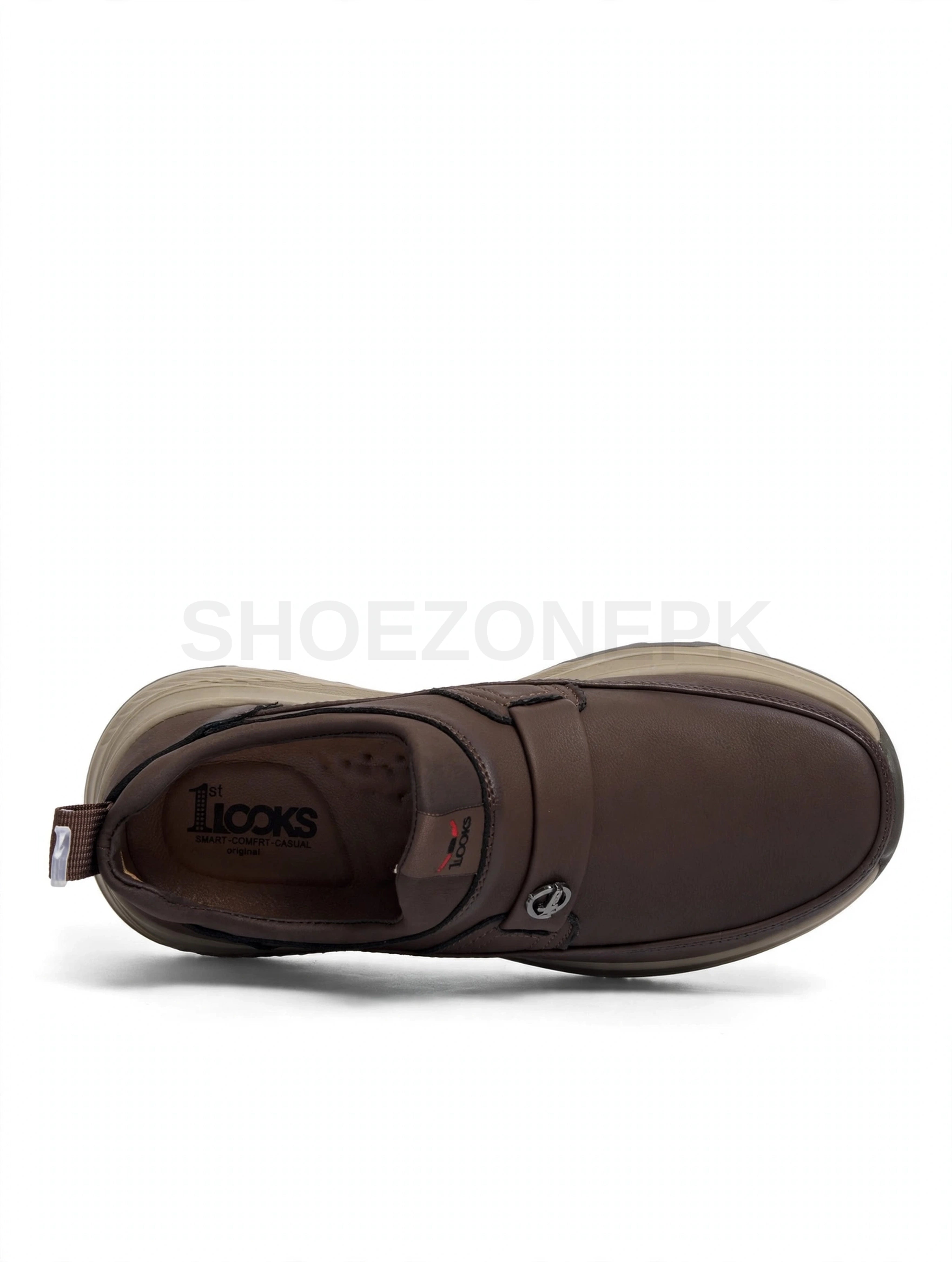 1st Looks Loafer Coffee x Beige