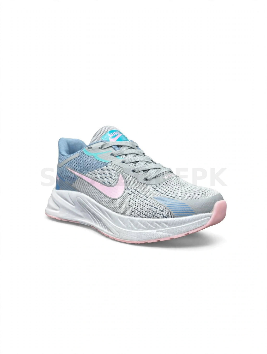NK Runner Grey x Blue x Pink