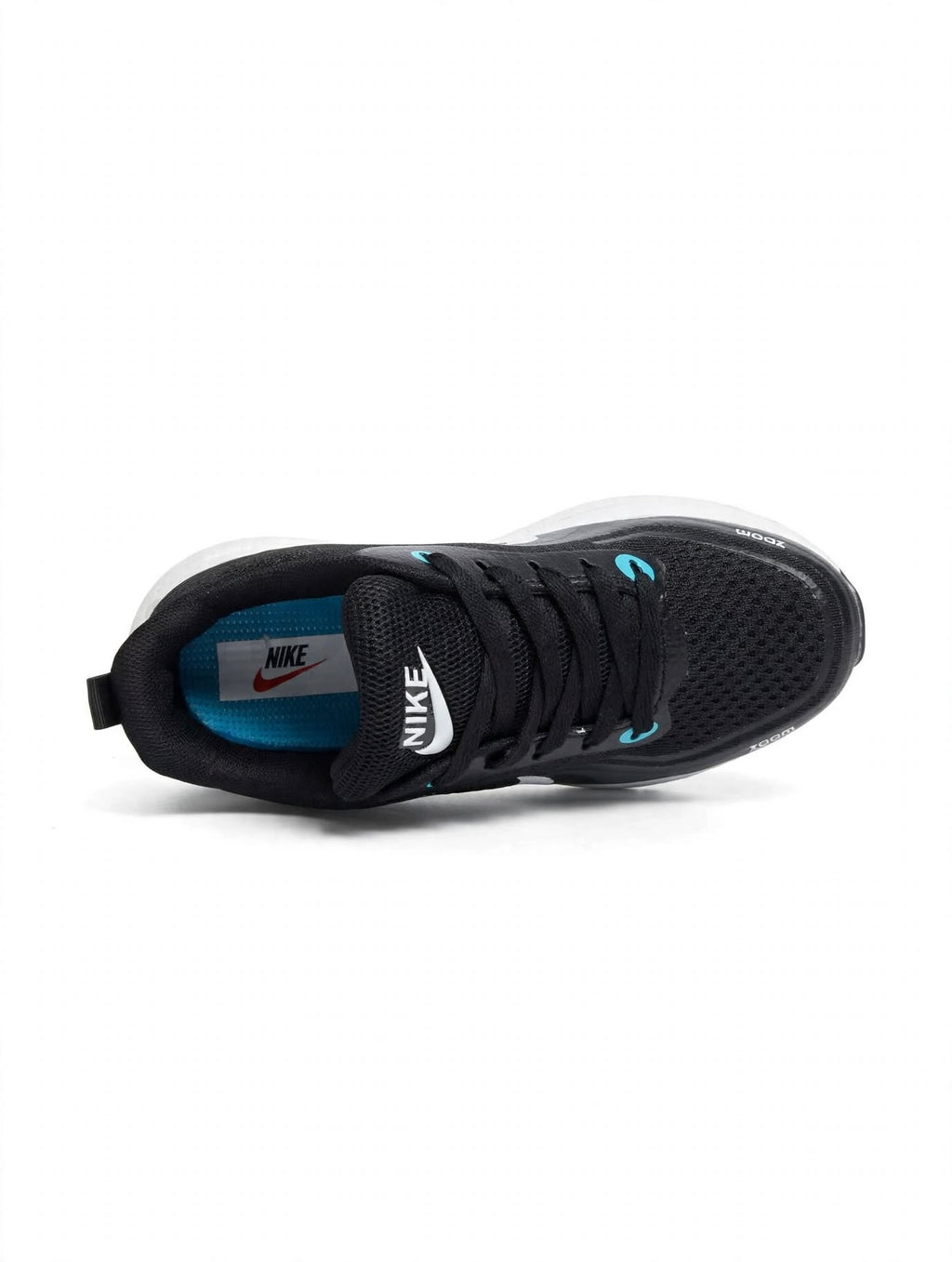 NK Zoom Fly Black White Teal