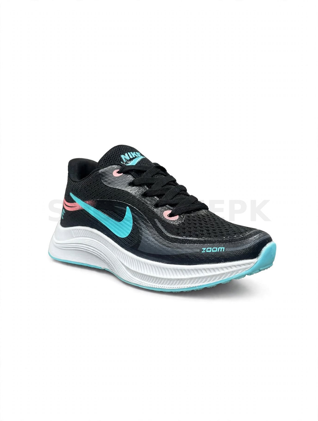 NK Zoom Fly Black Aqua Pink
