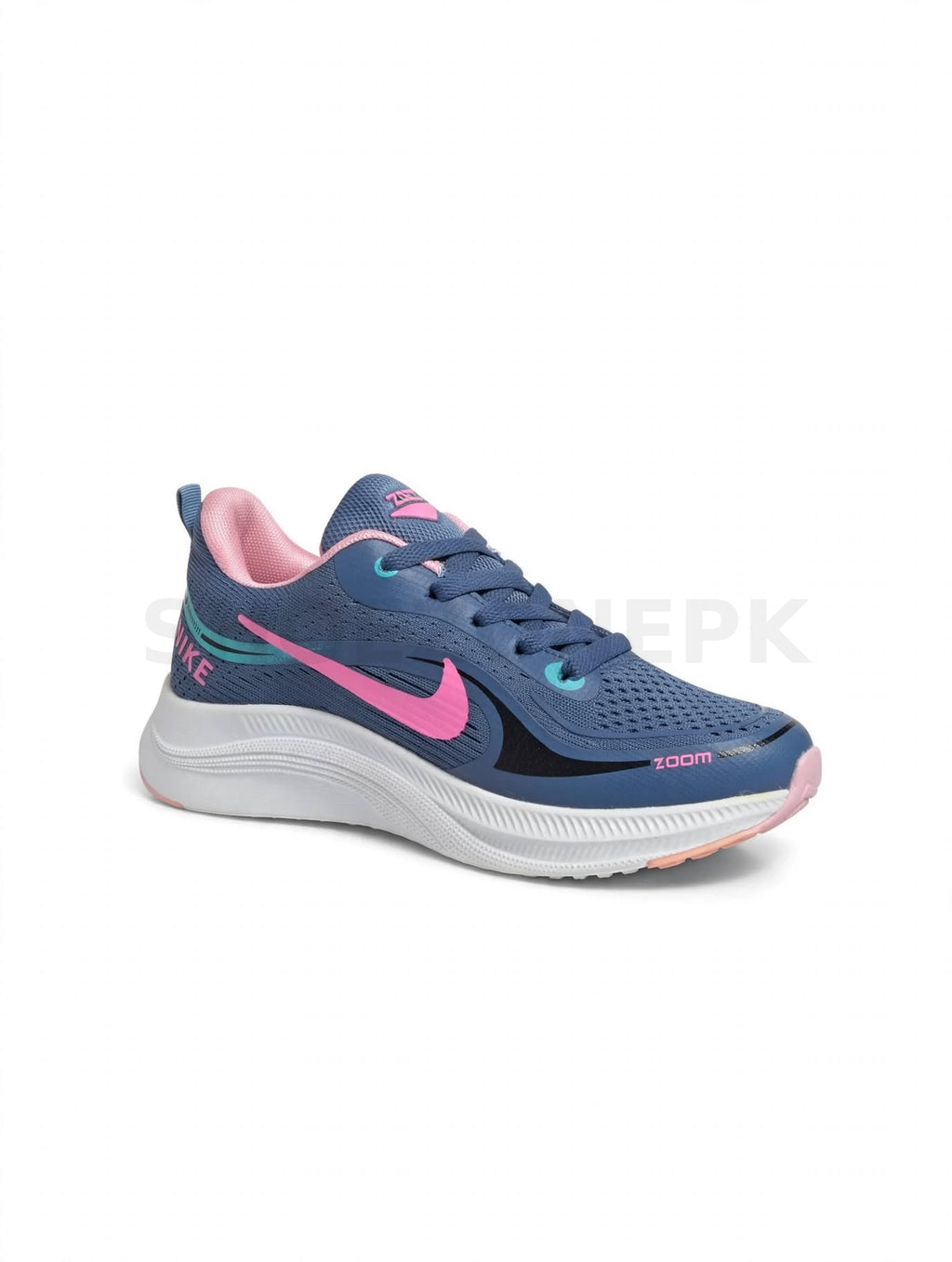 NK Zoom Fly Slate Blue Pink