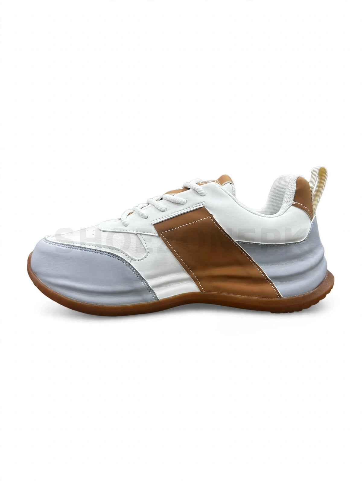 Horse Sneaker White Brown
