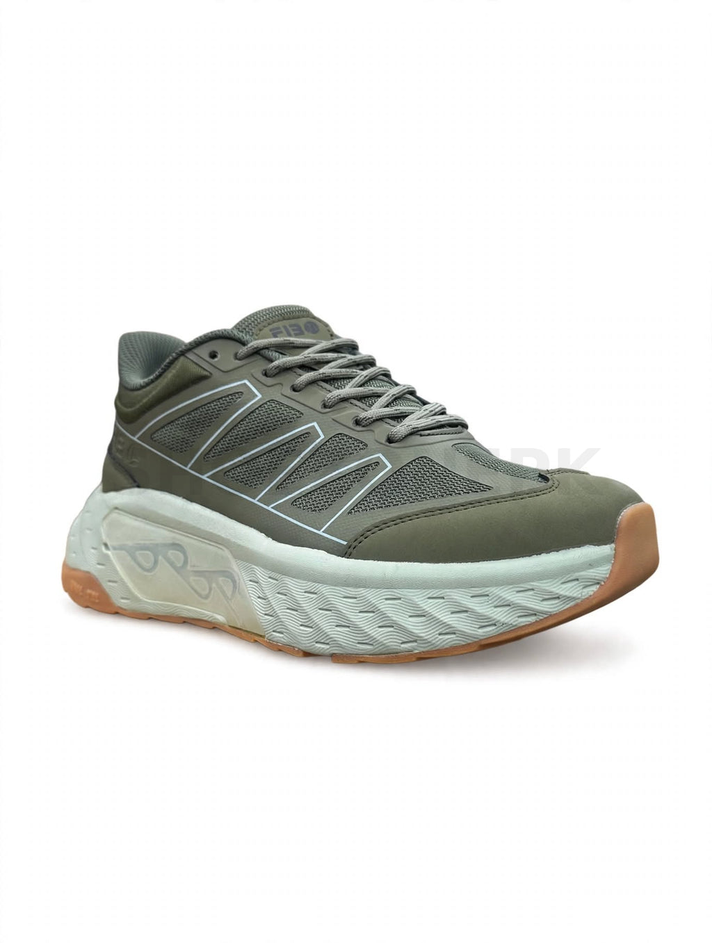Chunky Trail Runner Olive Green