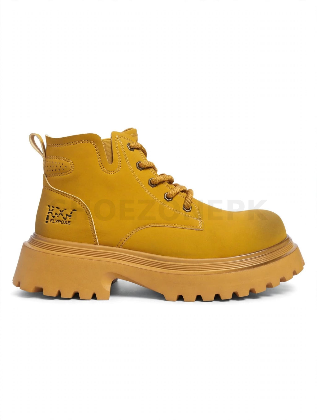 FLYPOSE Mustard Yellow Boot