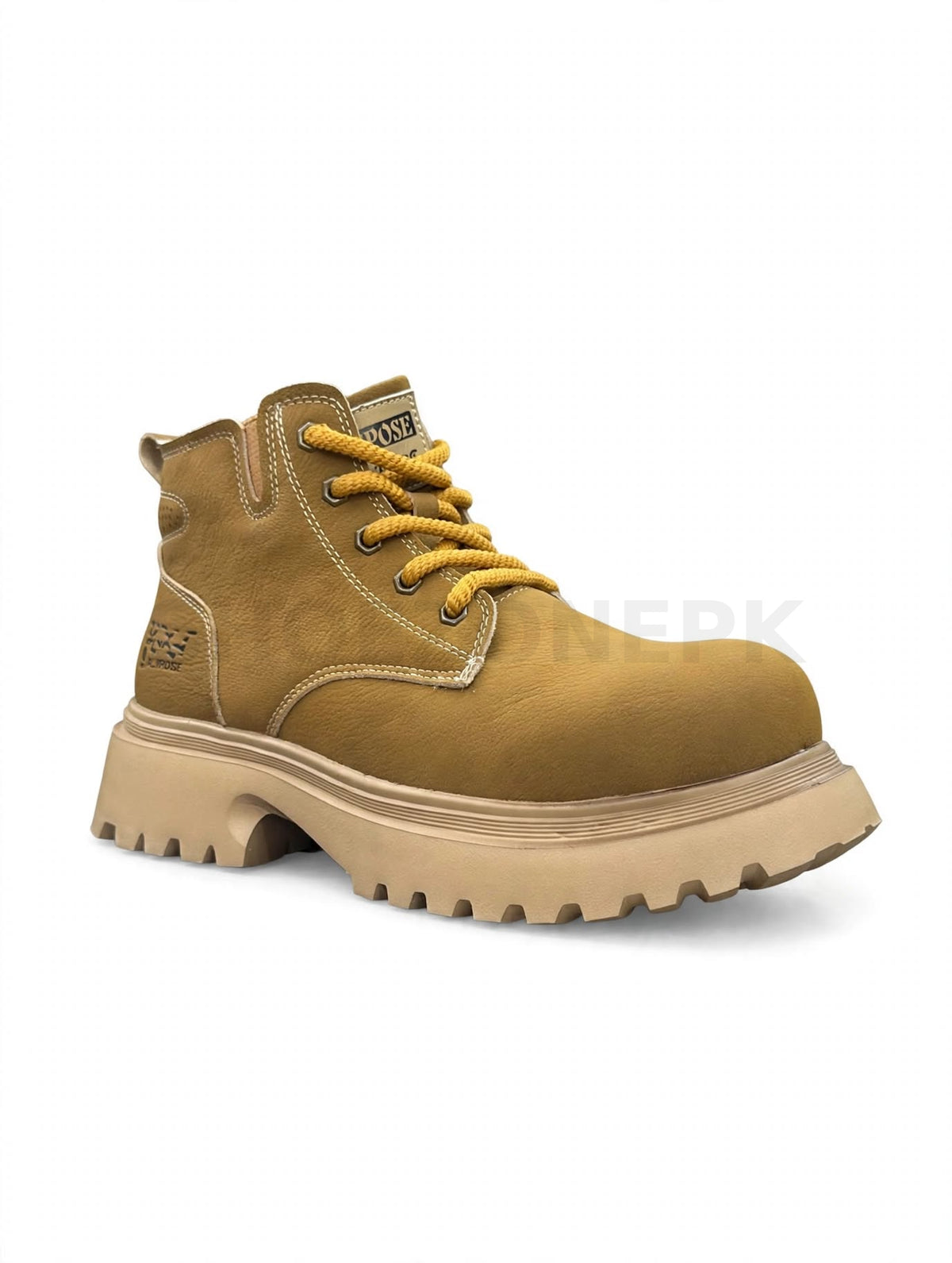 FLYPOSE Khaki Brown Boot