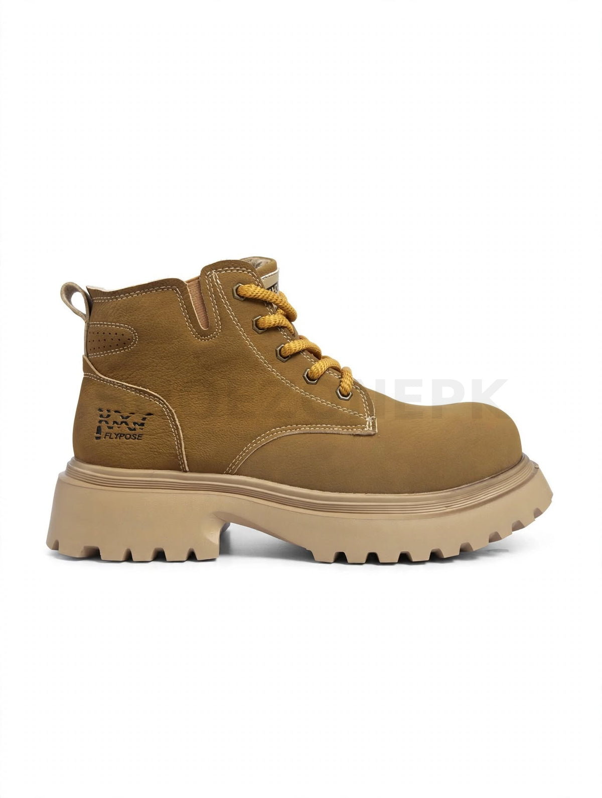 FLYPOSE Khaki Brown Boot