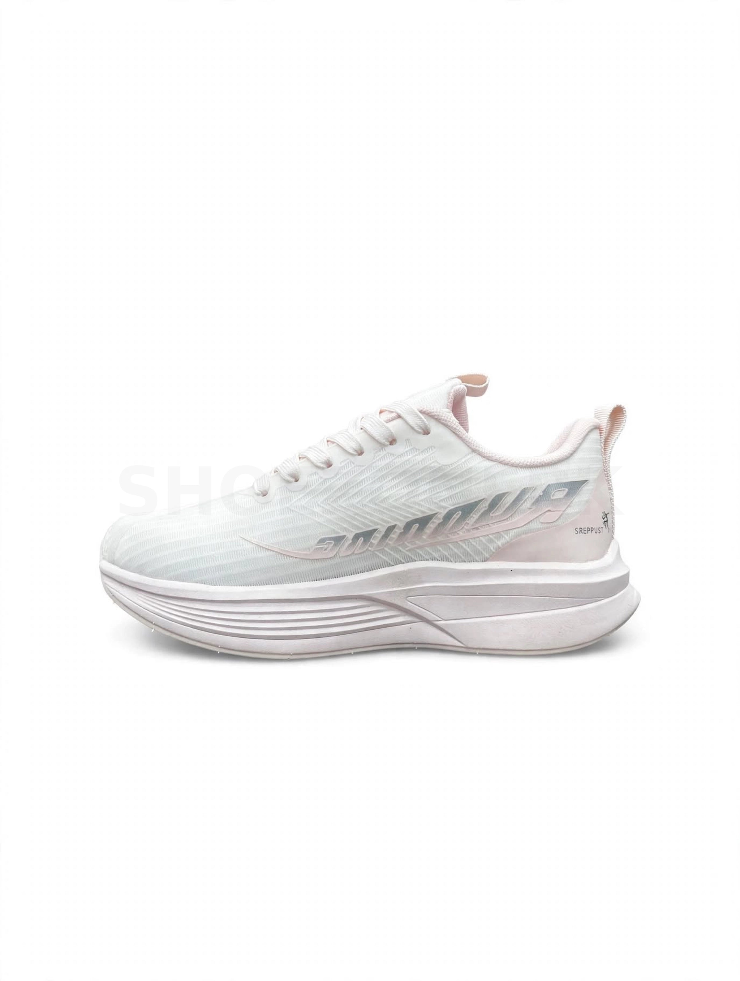 Running White Pink