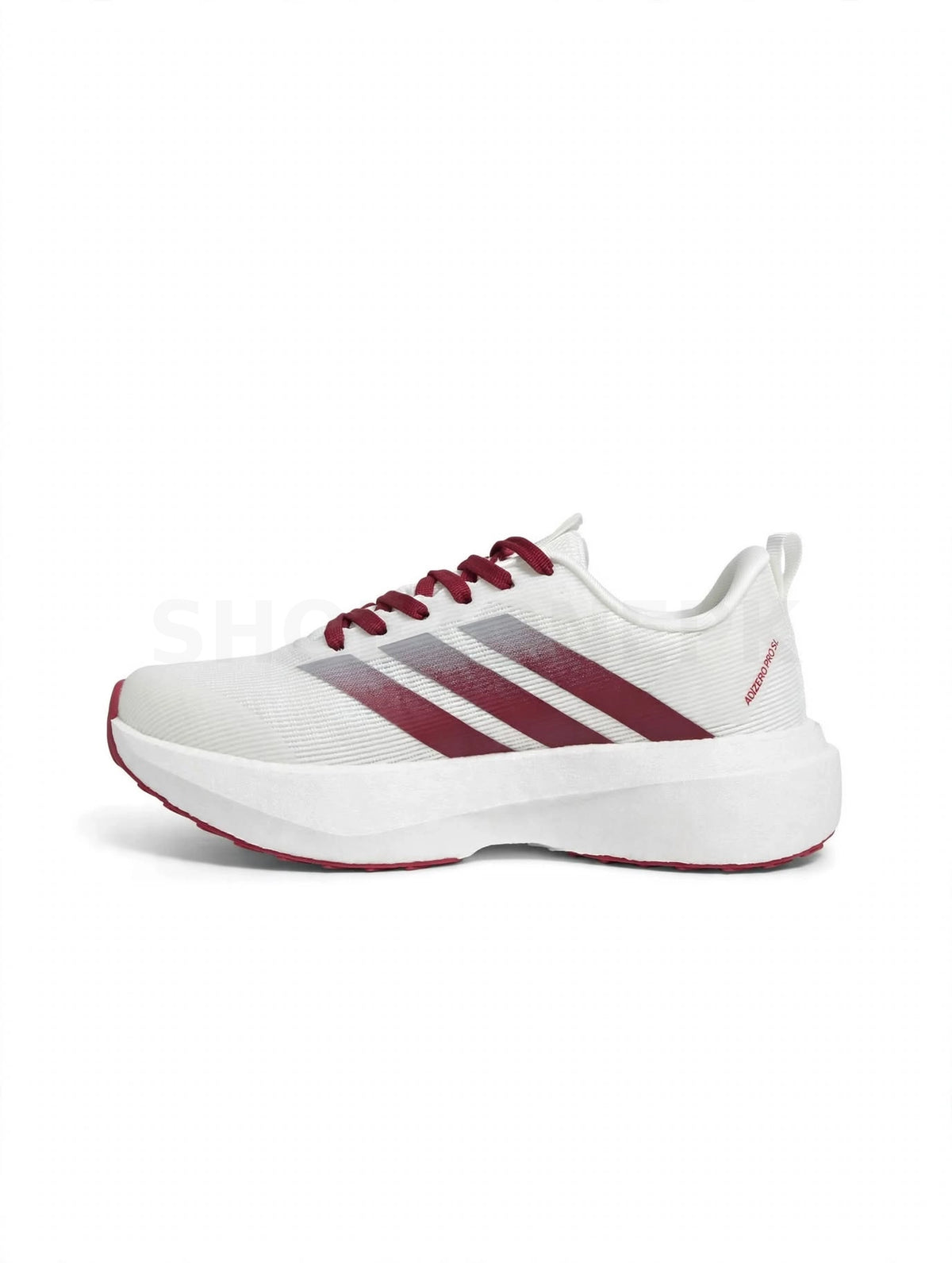 AD Adizero Pro SL White Burgundy
