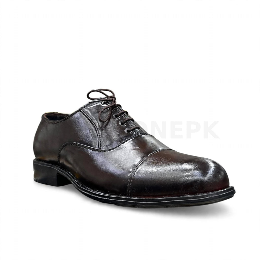 Oxford Cap Toe Formal Brown