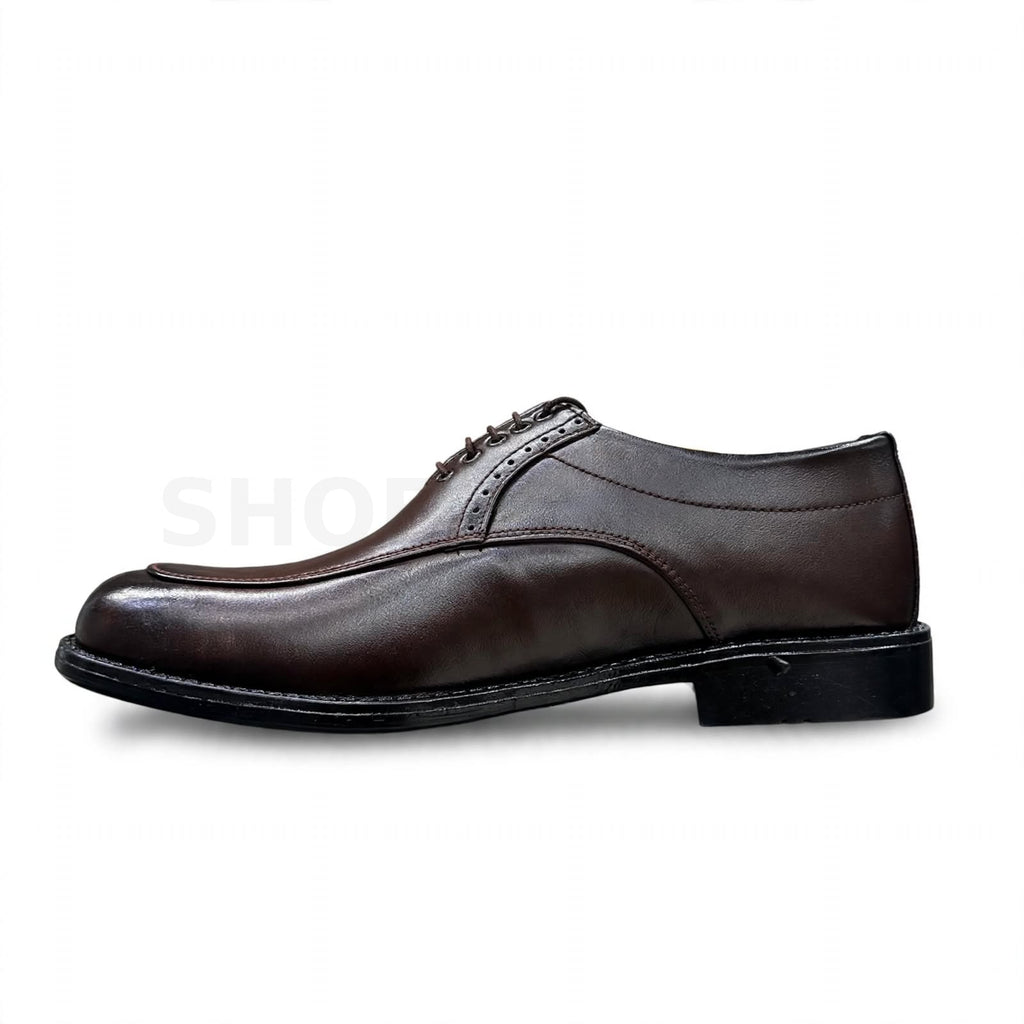 Formal Apron Toe Oxford Brown