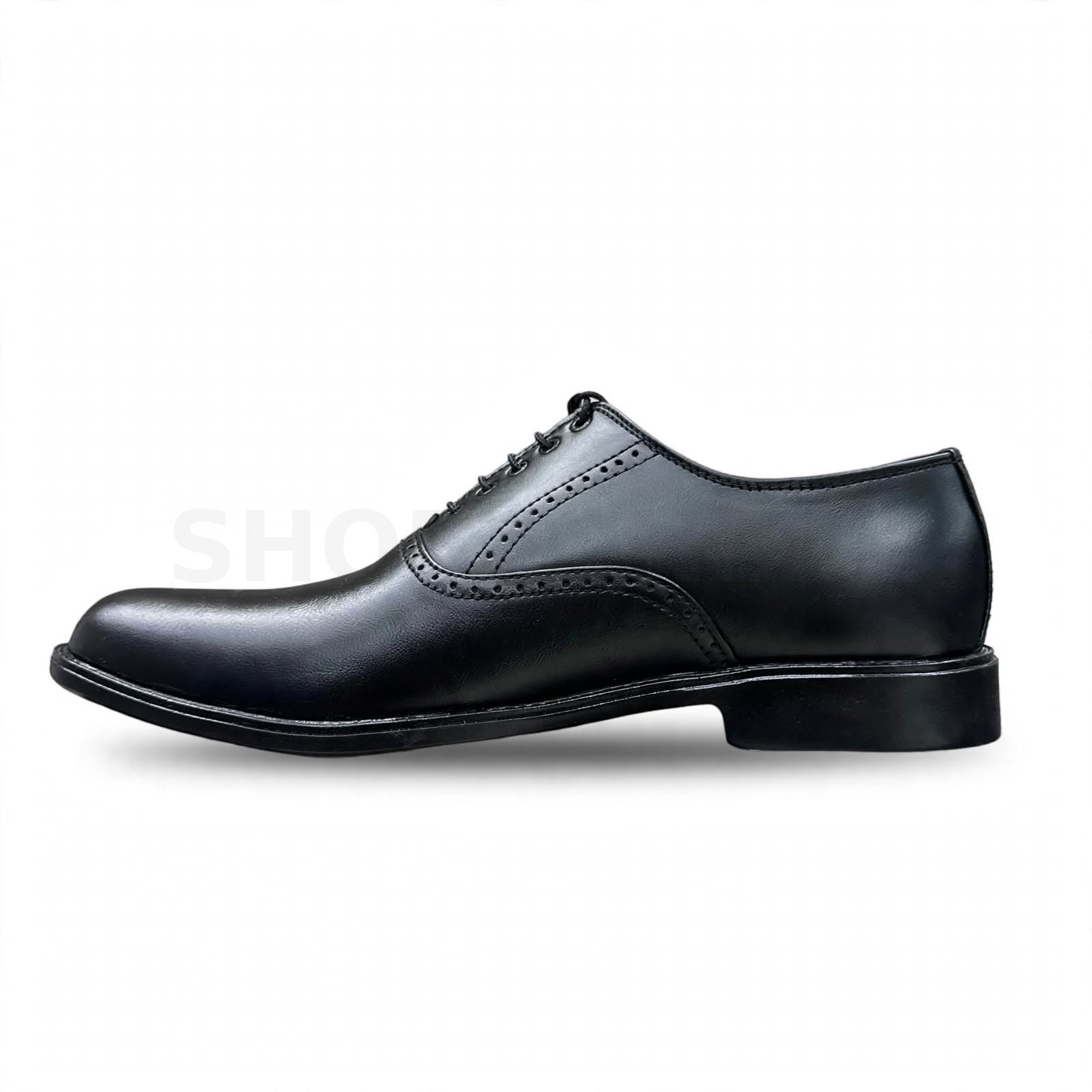 Oxford Office Shoe Black Brogue