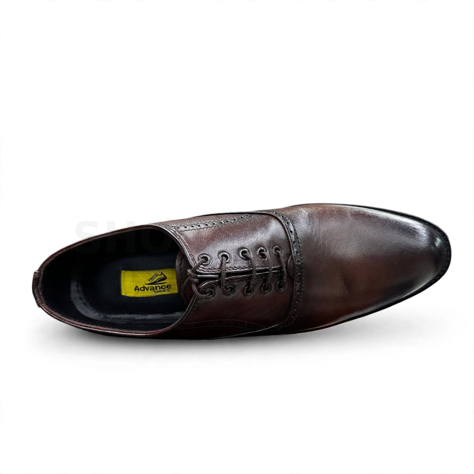 Two-Tone Oxford Office Shoe Brown