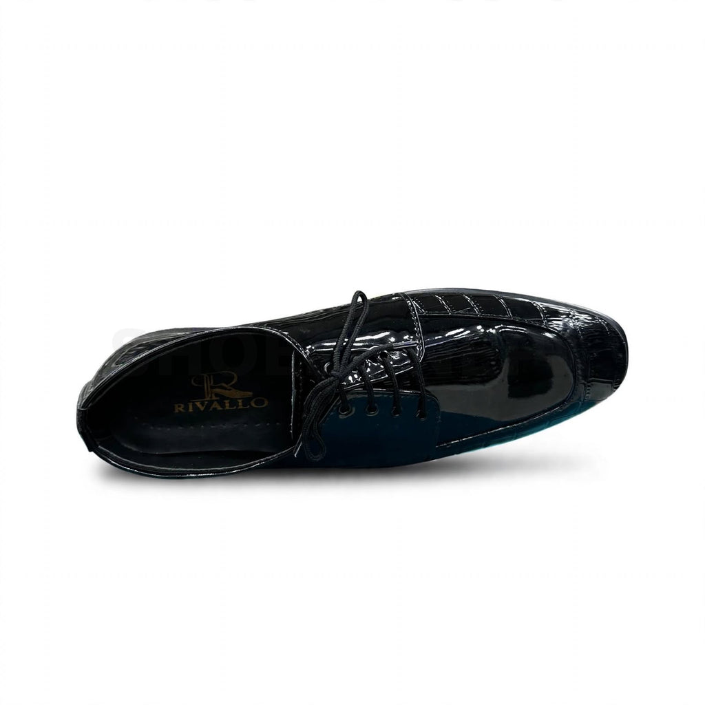 Patent Croc Formal Black