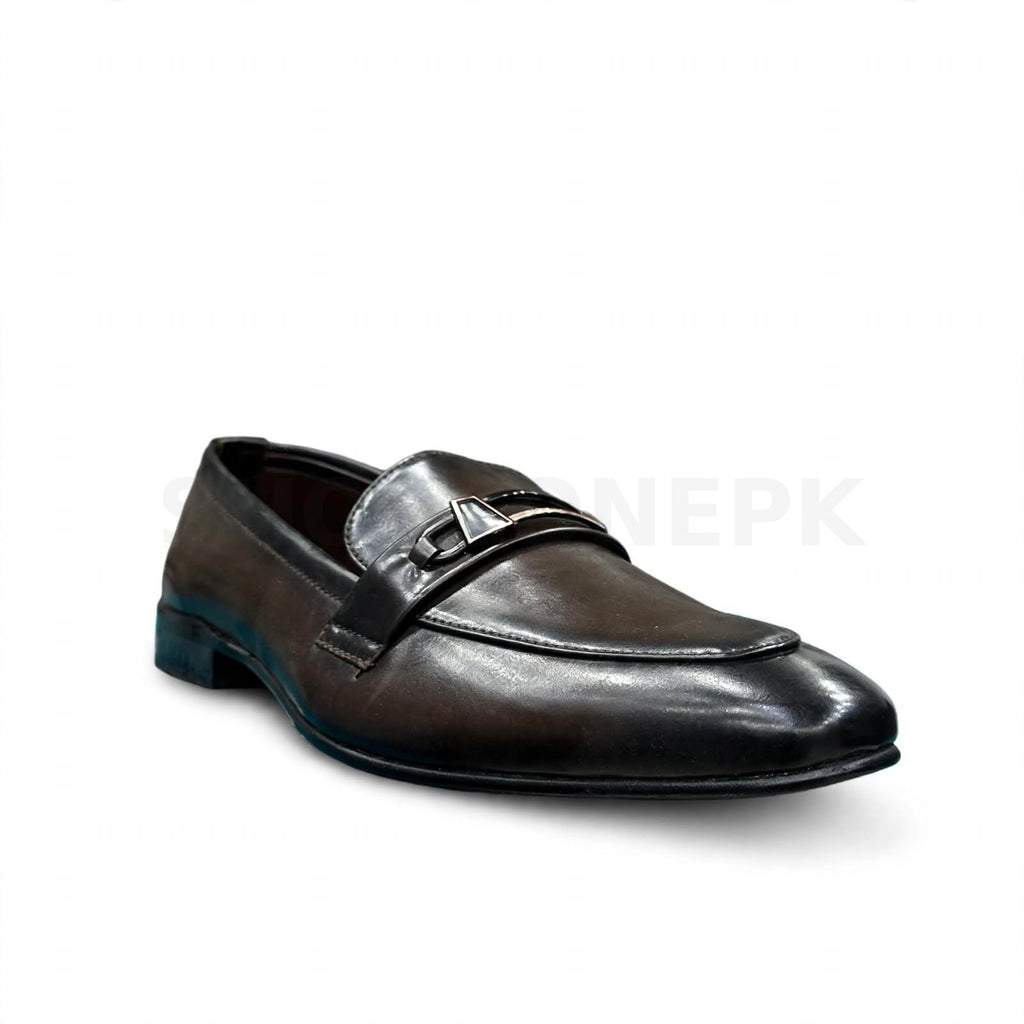 Buckle Loafer Formal Brown