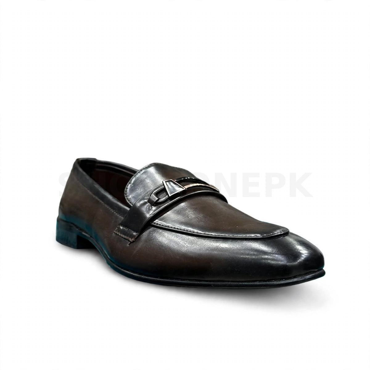 Buckle Loafer Formal Brown