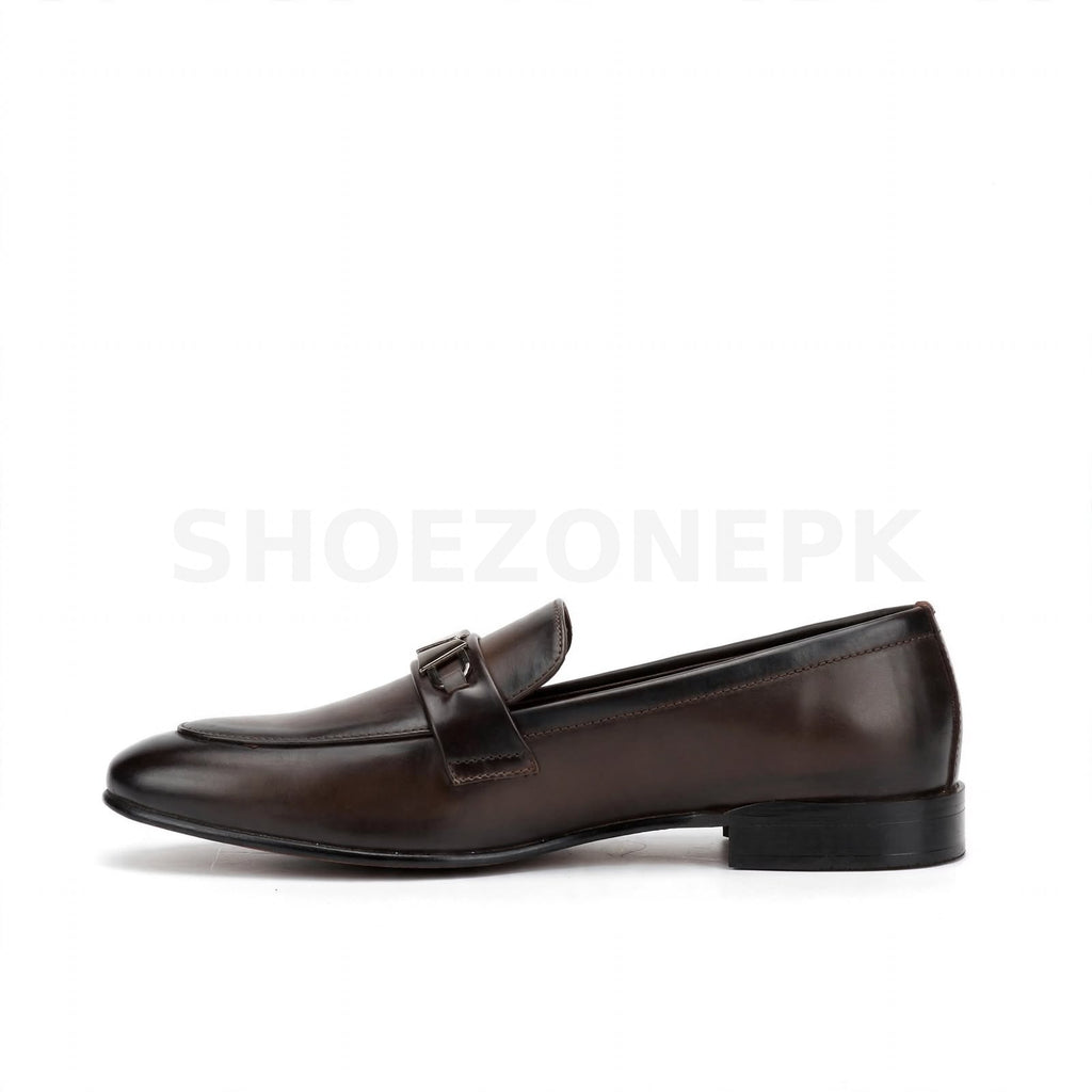 Buckle Loafer Formal Brown