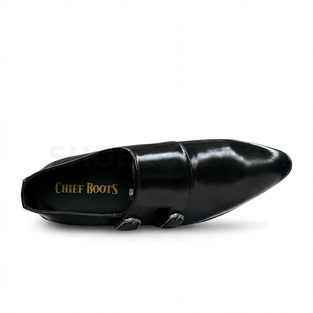 Double Monk Formal Black