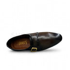 Single Monk Formal Brown Burnished