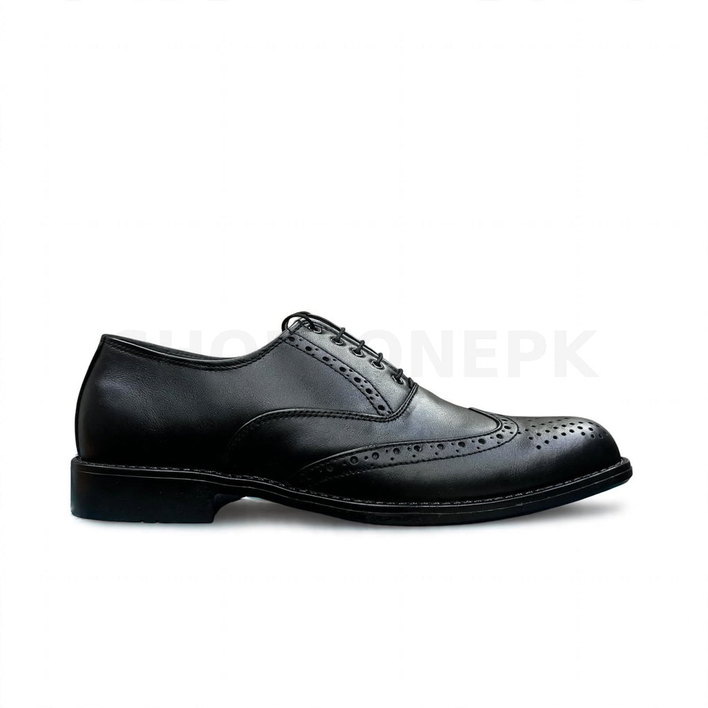 Brogue Oxford Formal Black