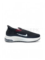 NK Slip-On Black Maroon