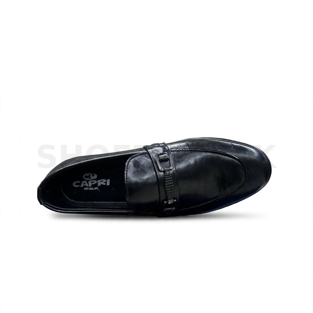 Buckle Pointed Loafer Formal Black