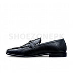 Buckle Pointed Loafer Formal Black