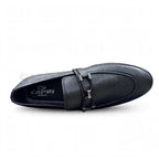 Chain Braided Loafer Formal Black