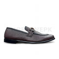Chain Braided Loafer Formal Burgundy
