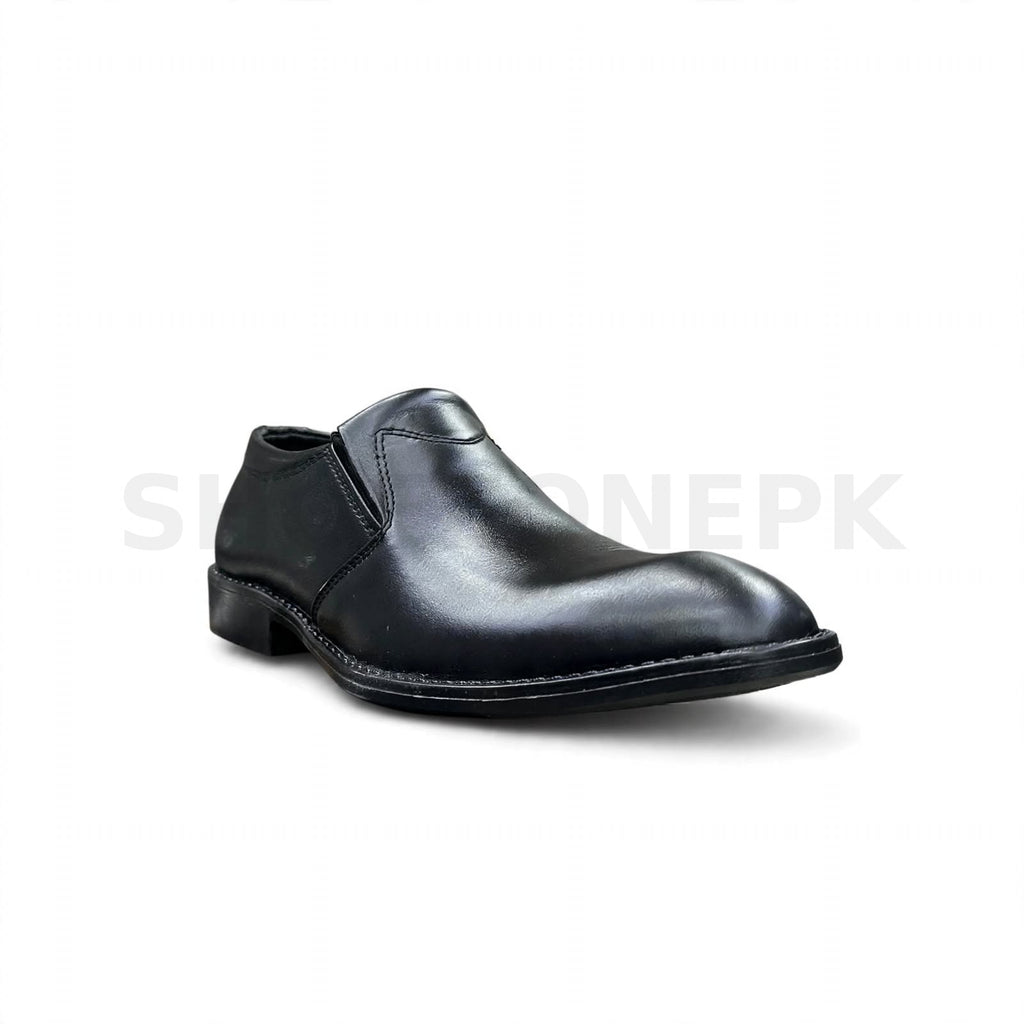 Plain Formal Slip-On Black