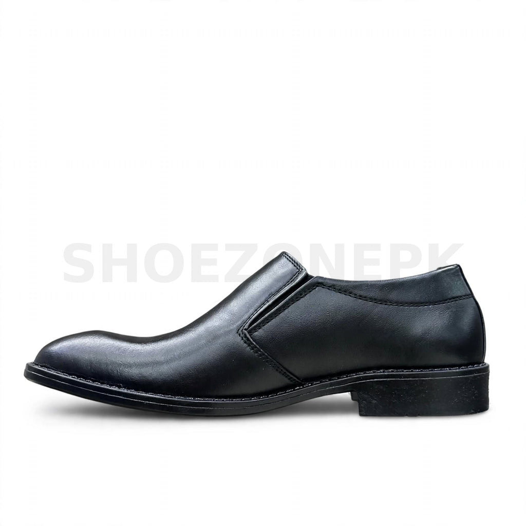 Plain Formal Slip-On Black