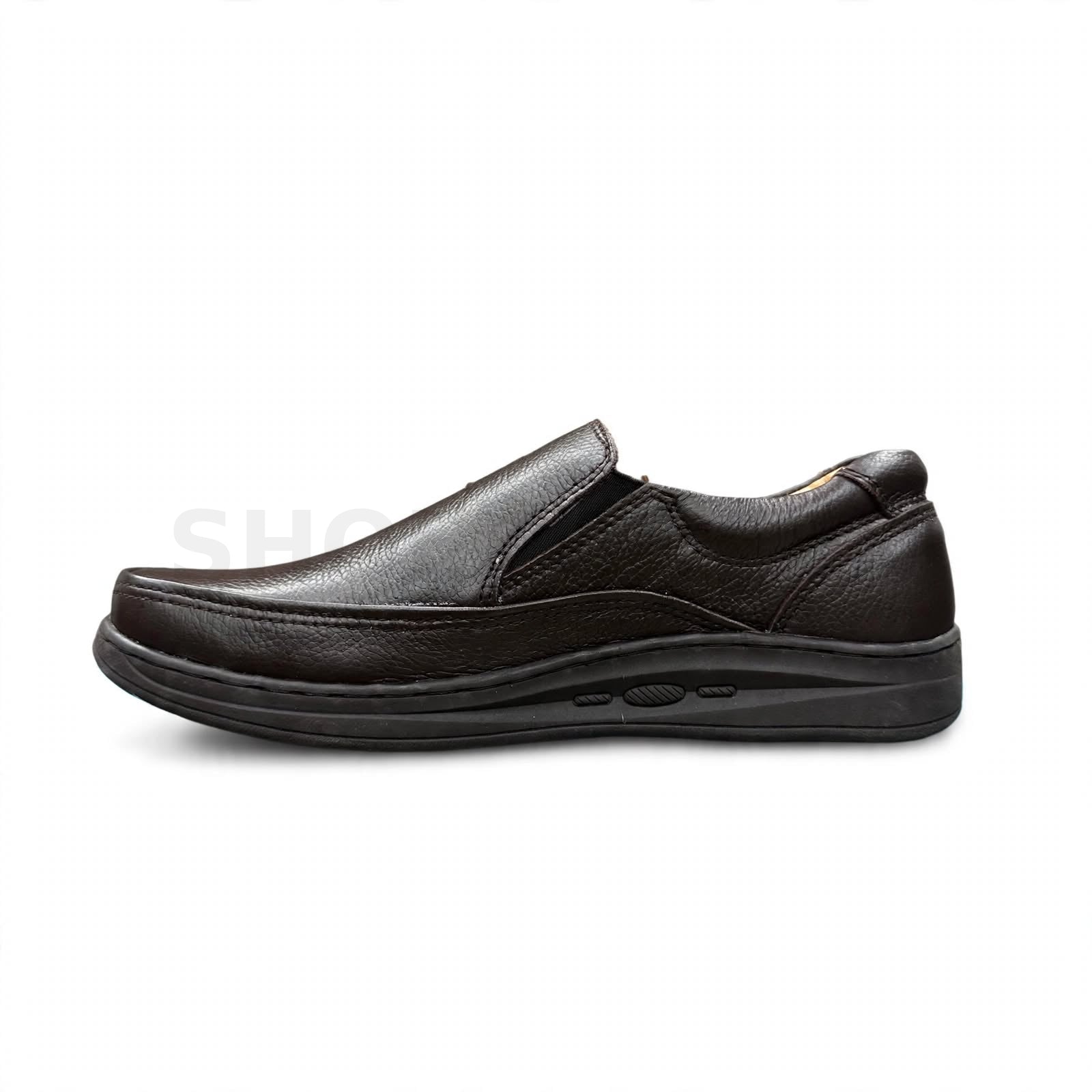 Clarks Medicated Slip-On Chocolate Brown
