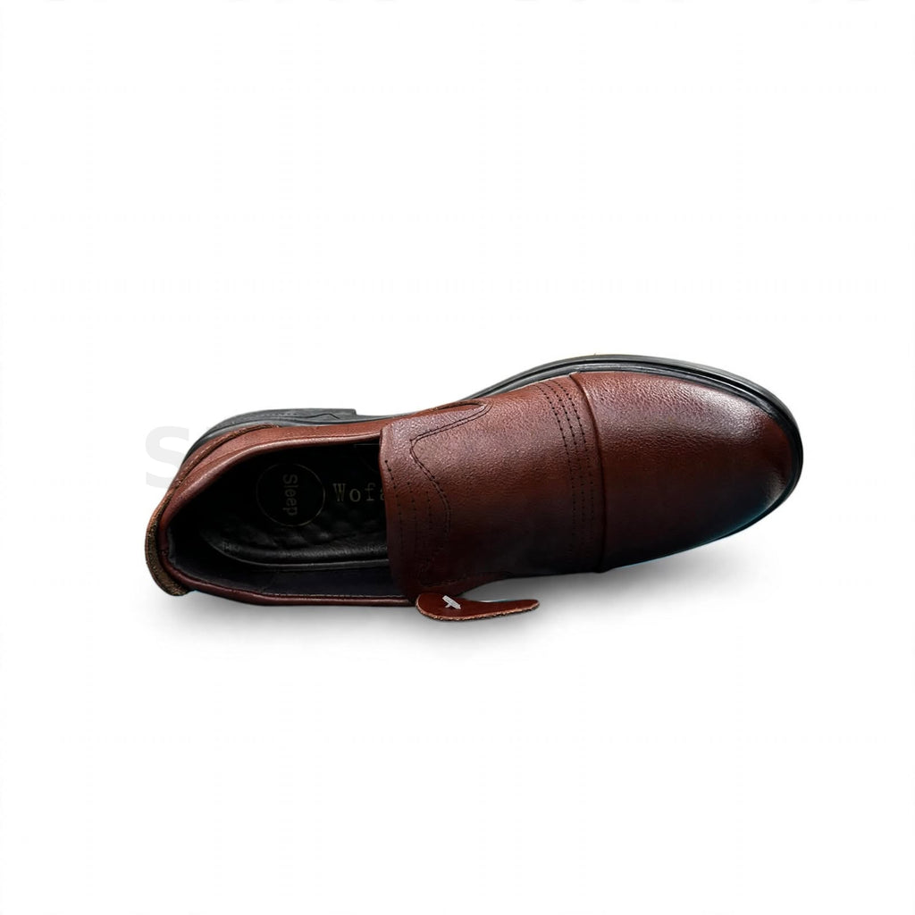 Casual Medicated Office Loafer Slip-On Brown